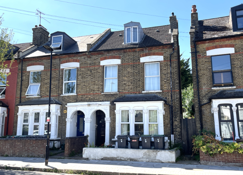 Victorian terraced house in West Hampstead, London